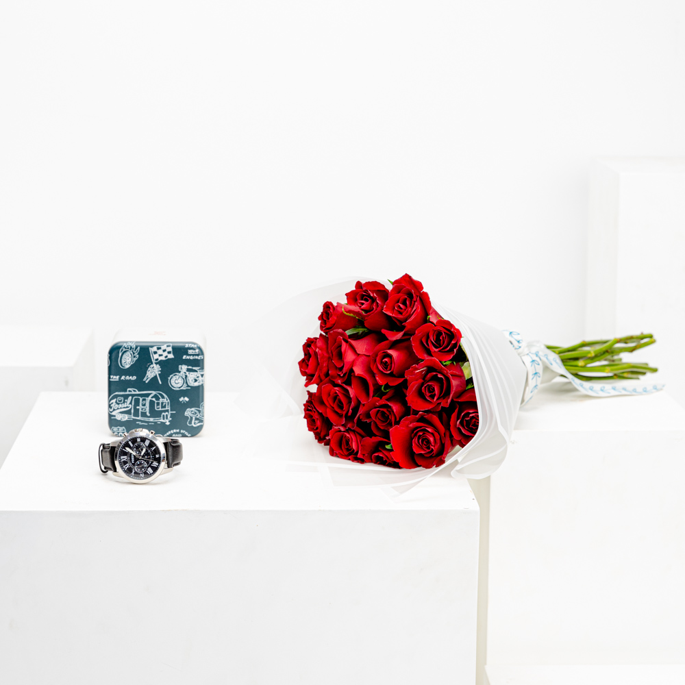 ساعه جرانت للرجال من فوسيل | 15 جوري