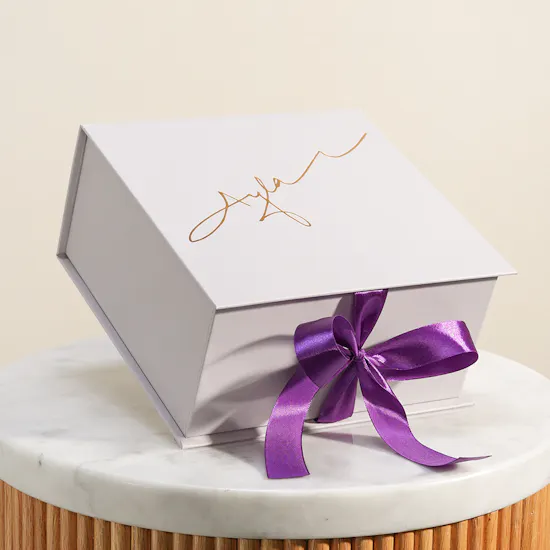 Ayla Naturals Purple Skin Care Kit | Spark Flower Vase