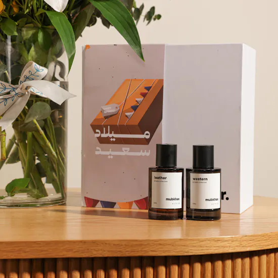 Mubkhar Due Happy Birthday Perfumes Set | Flowers