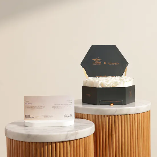 Ocean Spa Ease Package Men's Gift Voucher | White Rose