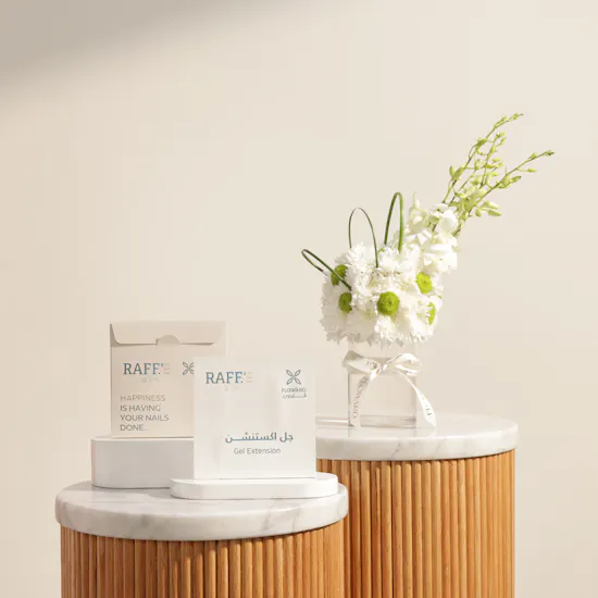Raff by Paris Gel Extension Gift Voucher | Delicate Flower Vase
