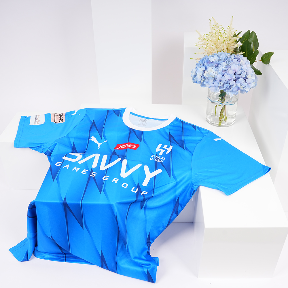 تيشيرت الهلال نيمار فئة الجماهير مقاس صغير | مزهرية ورد أزرق