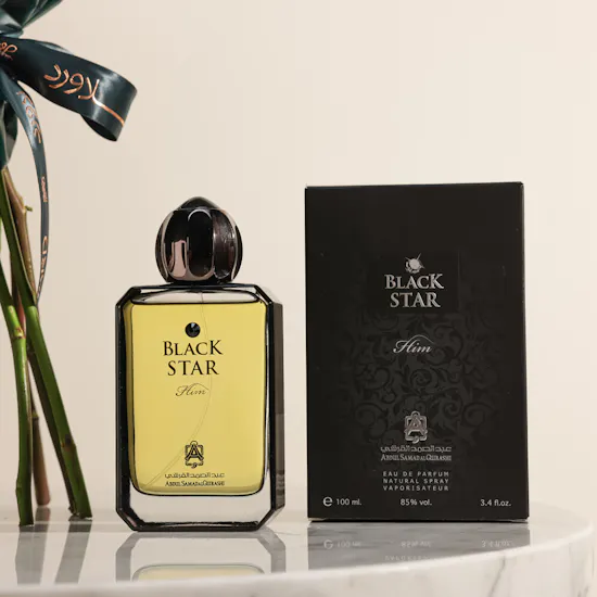 Abdul Samad Al Qurashi Black Star EDP Men Perfume | Rose Bouquet