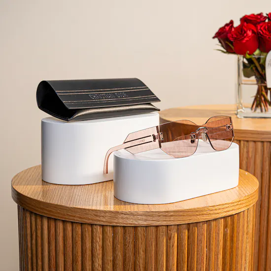The Dior Club M6U Sunglasses | Red Roses