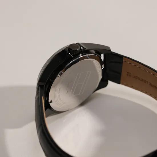 Tommy Hilfiger Black Baker Analogue Men's Watch