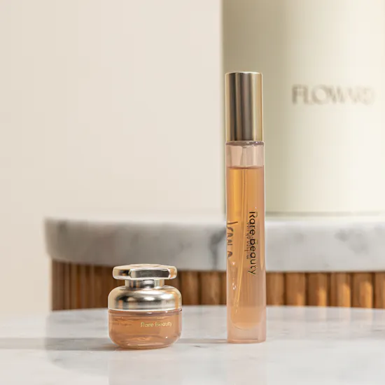 Rare Beauty Mini Rare Eau de Parfum Unisex Set | Love You Flowers and Balloon