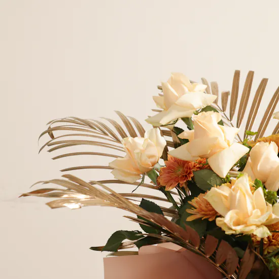 Orange Dew Flower Bouquet