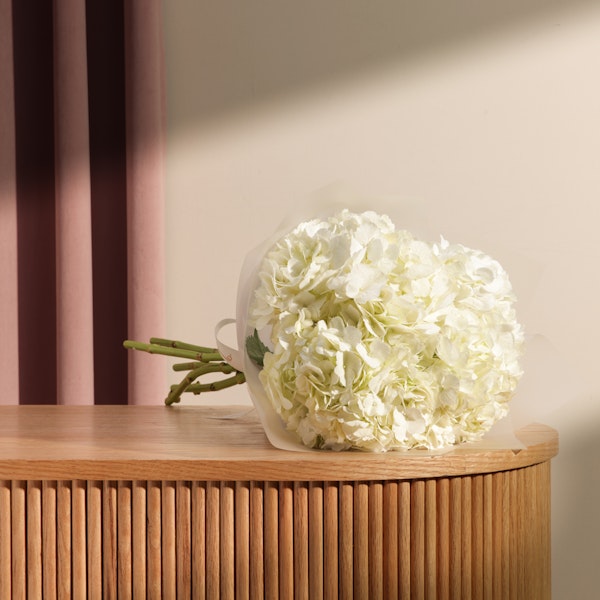 White Hydrangea Garden Bouquet