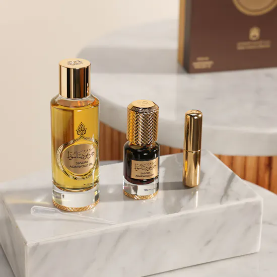 Abdul Samad Al Qurashi Sasura Oud Oil Set