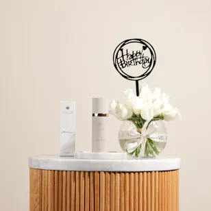 Atyab Bukannan Musk Mubakhar | Birthday White Roses