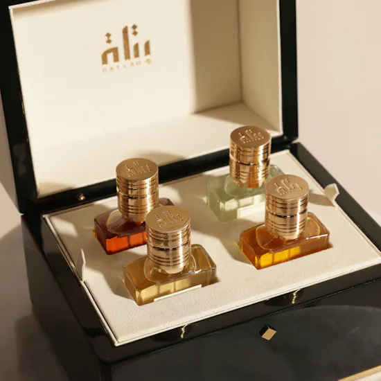 صندوق عطور راقية للجنسين من بتلة