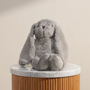 Elli Junior Light Grey Cuddle Stuffed Bunny