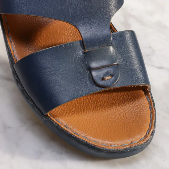 Alshal Stefano Barella Navy Blue Slippers