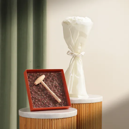 Patchi Chocolate Bar And Hammer Box | Gorgeous Flowers Bouquet