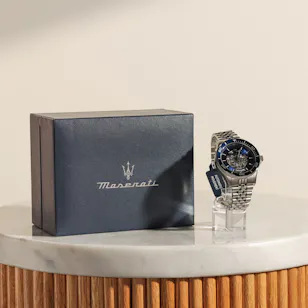 Maserati Automatic Silver Men Watch