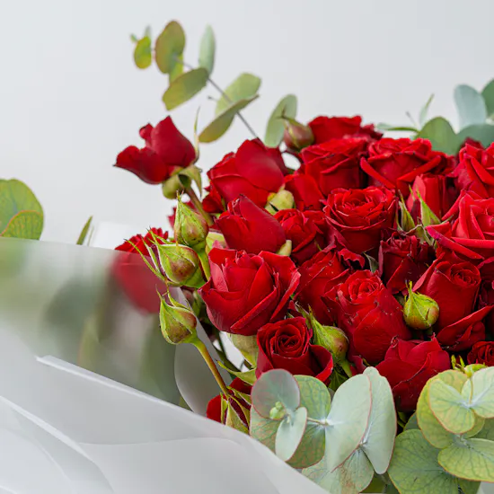 Love Bouquet | Red Baby Roses