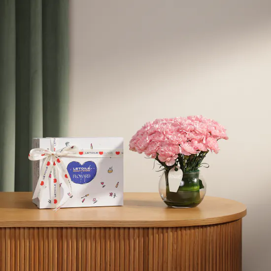 Floward x LETOILE Deep Sleep Serenity Set | Affection Flowers Vase