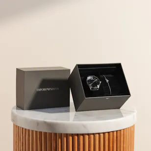 Emporio Armani Watch and Bracelet Men’s Set Emporio Armani Watch and Bracelet Men’s Set