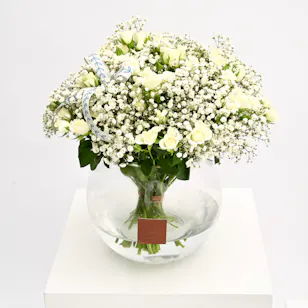 Delicate White Vase
