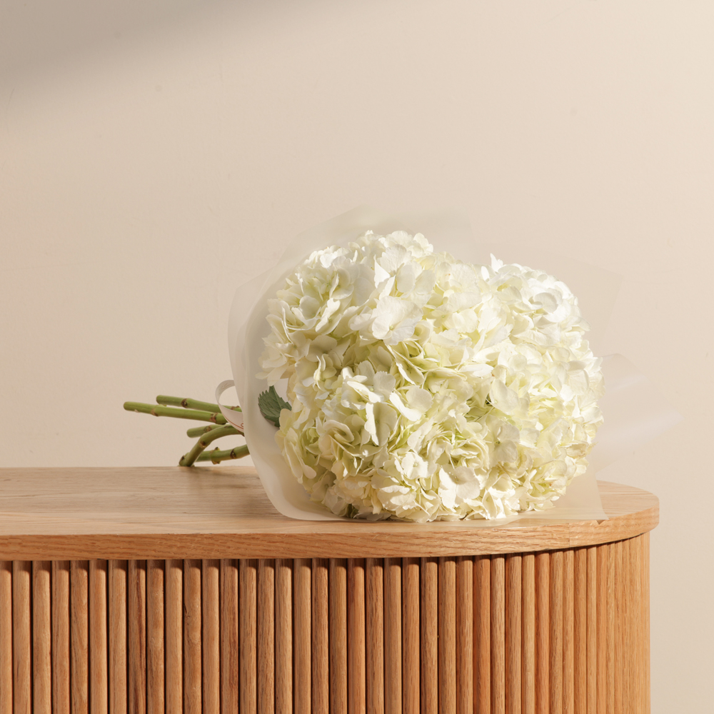 White Hydrangea Garden Bouquet