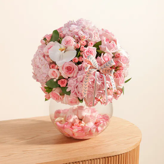 Pink Beauty Floral Vase