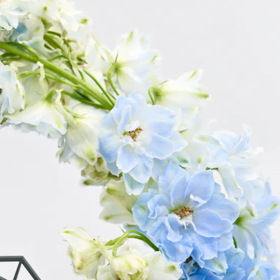 Elegant Wedding Blooms Vase