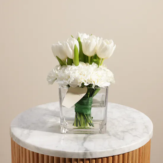 Classic White Harmony Vase