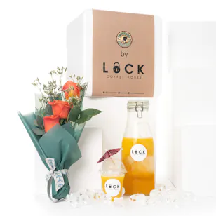 Lock Coffee Mango Slush | Flowers Lock Coffee Mango Slush | Flowers