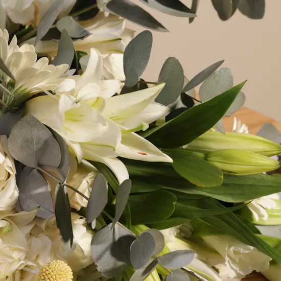 Classic Ivory Flower Bouquet
