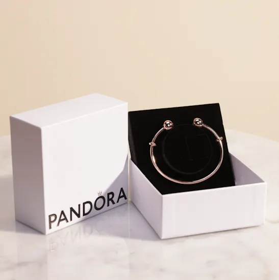 Pandora Moments Open Bangle Bracelet