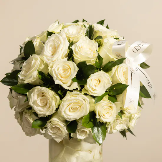 The Enchanting White Garden Vase