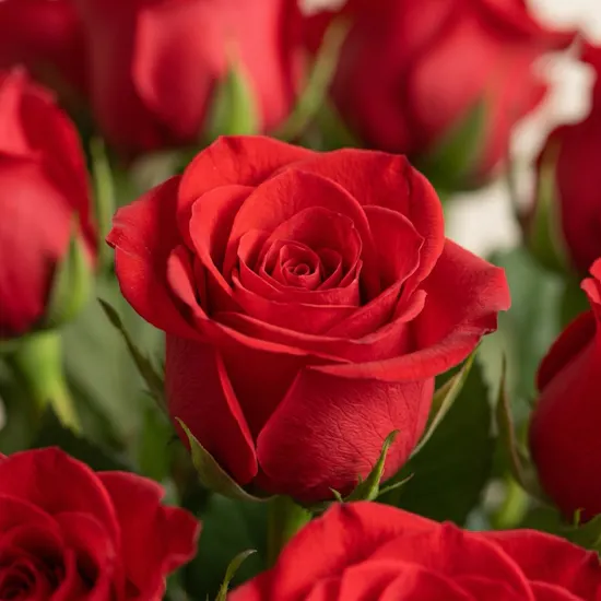 Romantic Flowers Box