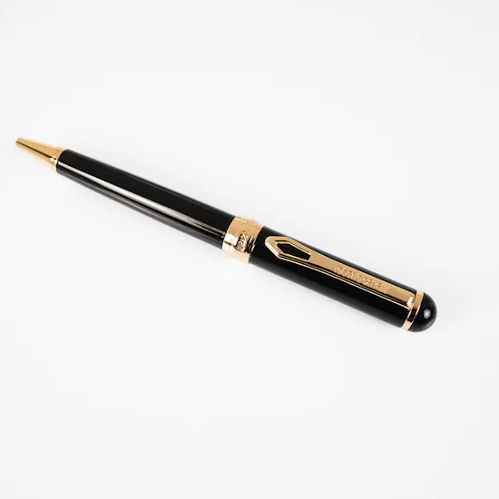 Roberto Cavalli Writing Pen | Gold & Black