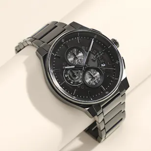 Hugo Boss Black-plated Chronograph Men's Watch