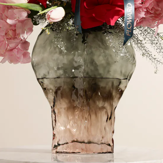 Warm Sentiments Flower Vase