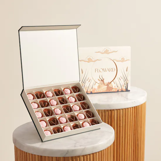 Floward Tender Heart Medium Chocolate Box