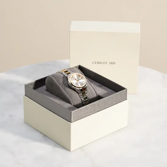 Cerruti 1881 Lucardo Two Tone Stainless Steel Women's Watch