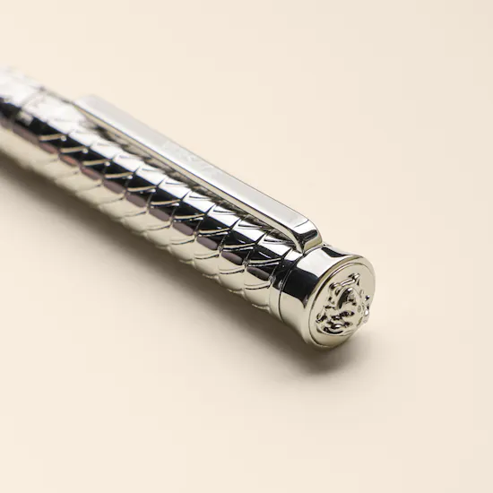 Versace Silver Timeless Infinite Ballpoint Pen