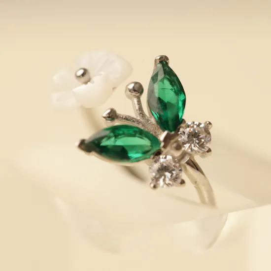 Zia Summer Adjustable Butterfly Women's Ring