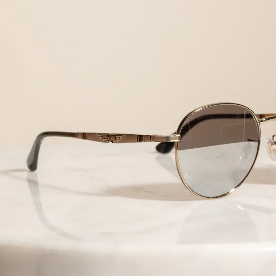 Police Unisex Gold Sunglasses