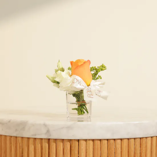 Morning Radiance Flower Vase