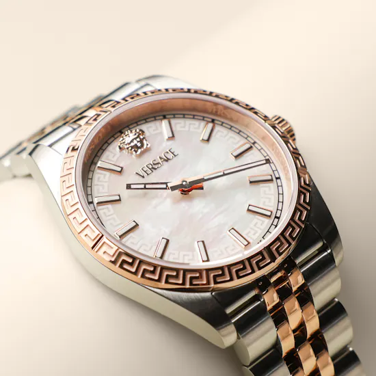 Versace Millenyium Lady Two Tone Watch
