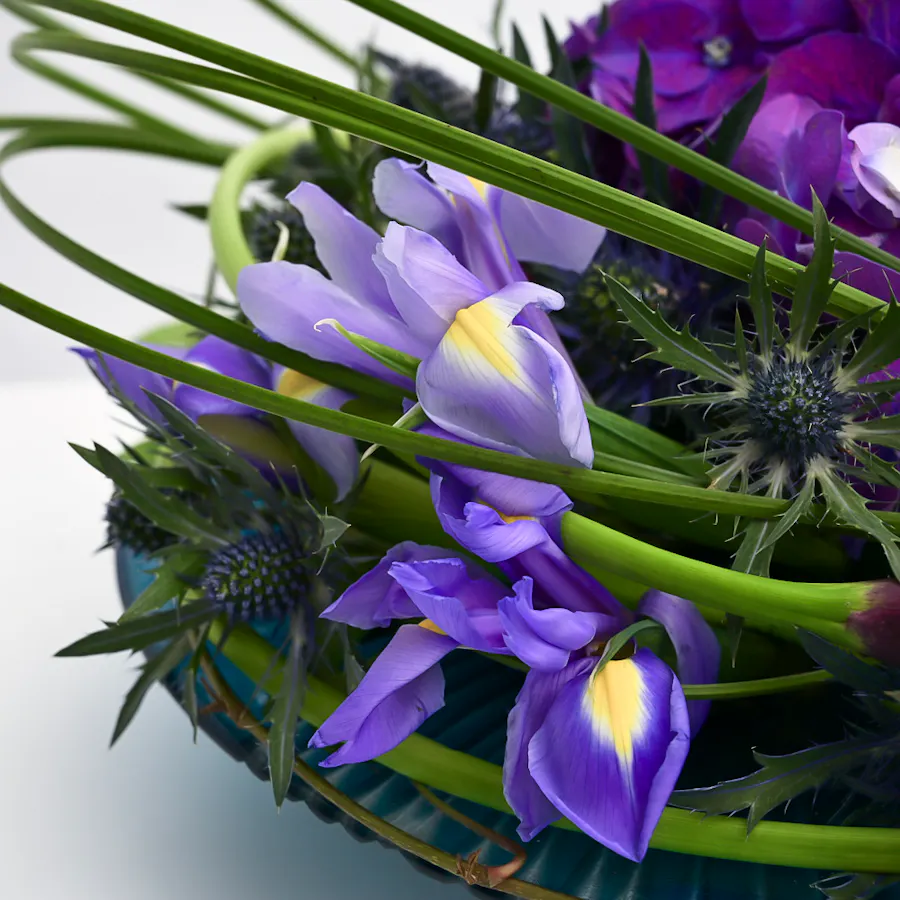 Purple Wedding Flowers 3