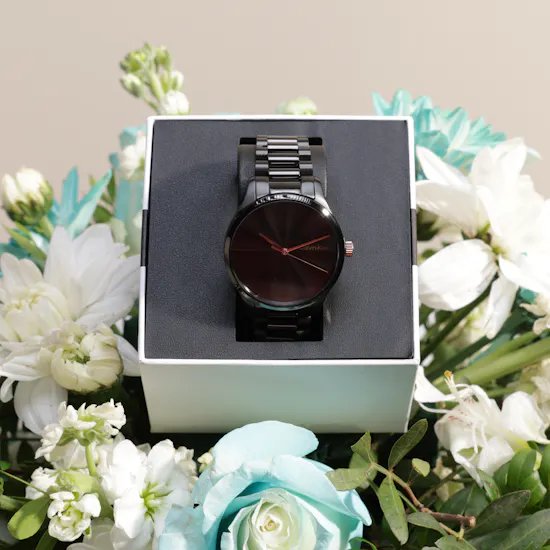 Calvin Klein Iconic Black Watch | Flower Cloud