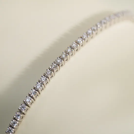 Gold Land Half Tennis Bracelet