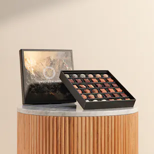 Sweetzerland Black Chocolate Box