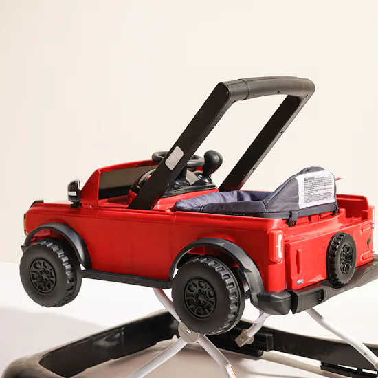 Bright Starts Ways to Play Ford Bronco Car 4-in-1 Walker | Red