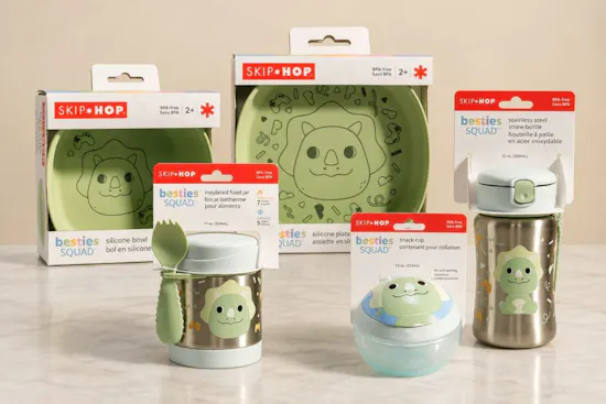 Skip Hop Dino Besties Squad Feeding Set