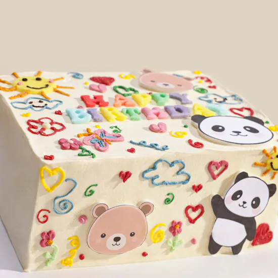 Floward Fun World Birthday Cake