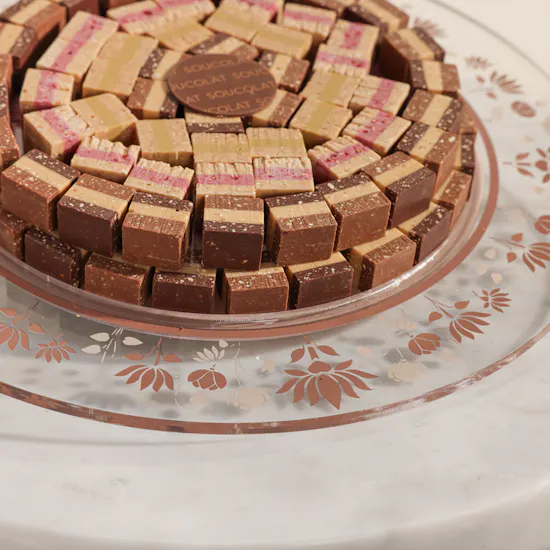 Soucolat Jaipur Trio Mix Round Tray